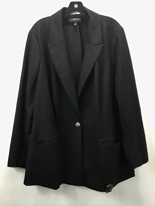 Black Blazer Lane Bryant, Size 24 Women's High-End Blazer