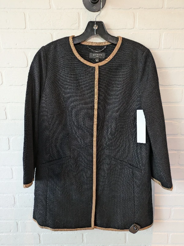 Black & Brown Blazer Talbots, Size M Women's Luxurious Suit
