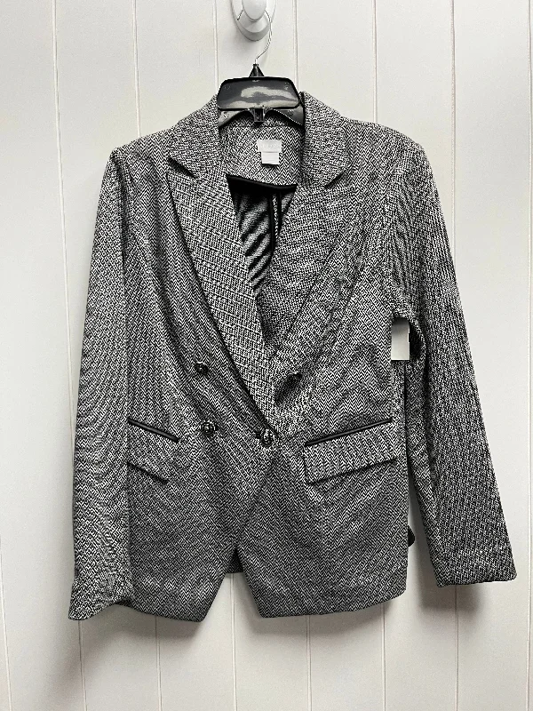 Black & White Blazer Chicos, Size M Women's Vintage Suit
