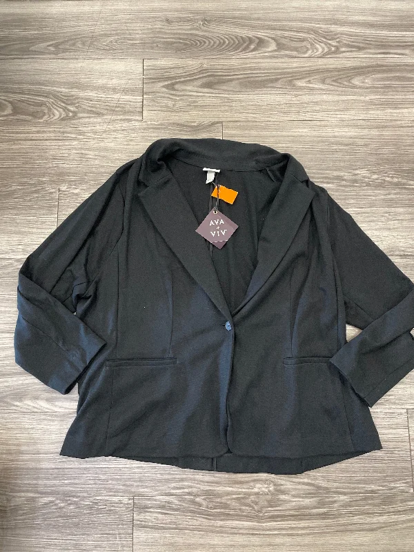 Blazer By Ava & Viv  Size: 4x Women's Stripe Blazer