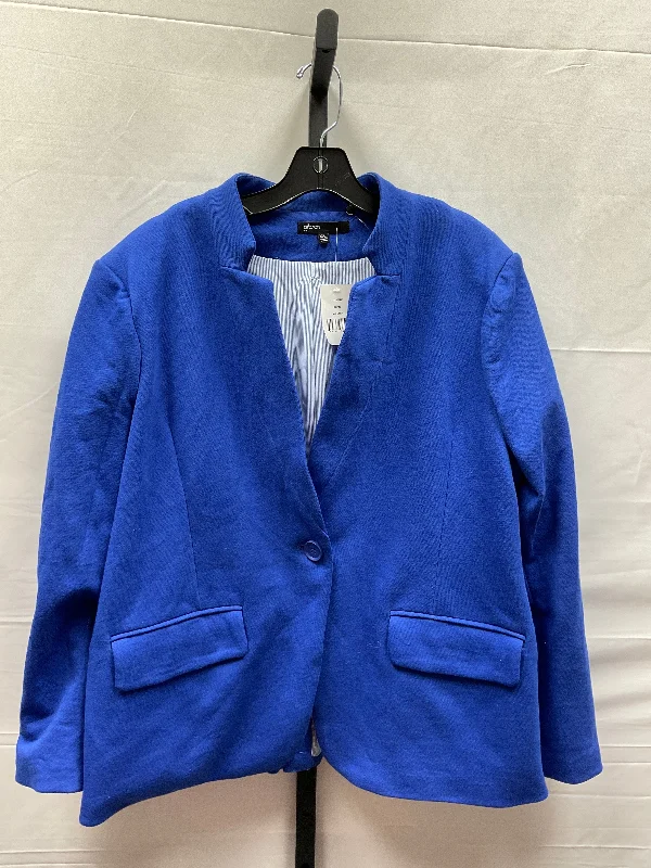 Blue Blazer Gibson, Size Xxl Women's Unique Blazer