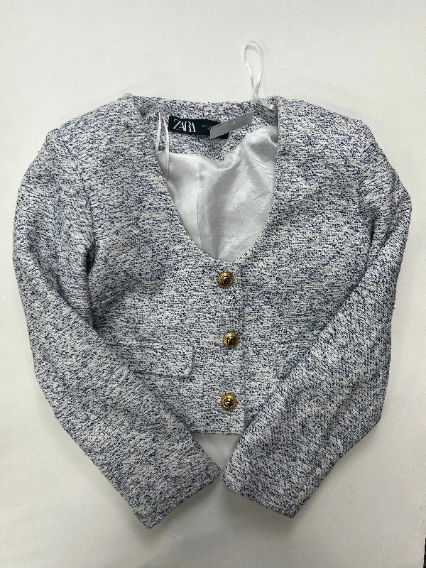 Blue Blazer Zara, Size S Women's Unique Blazer