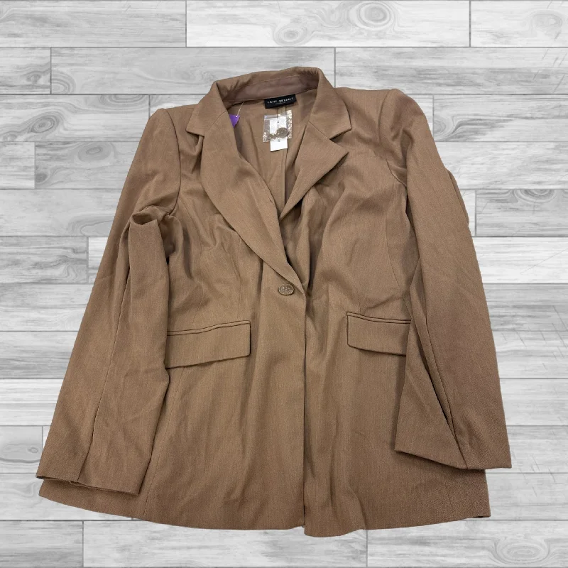 Brown Blazer Lane Bryant, Size 3x Women's Elegant Suit