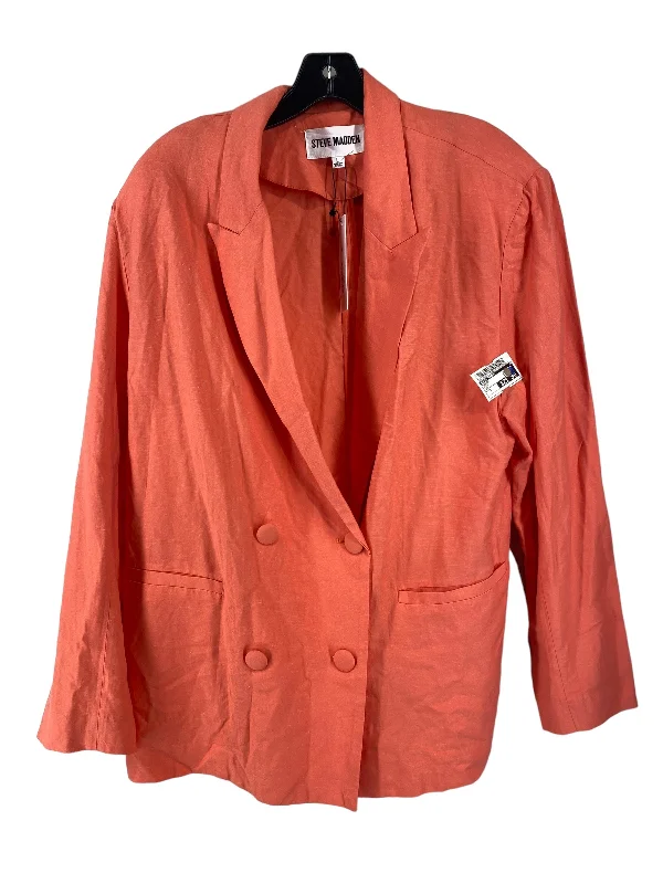 Coral Blazer Steve Madden, Size L Women's Boutique Suit
