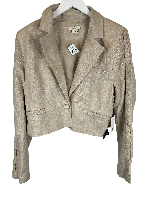 Cream Blazer Jason Wu, Size L Women's Long Blazer
