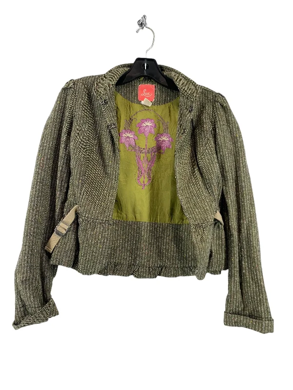 Green Blazer Lux, Size S Women's Fashion Blazer