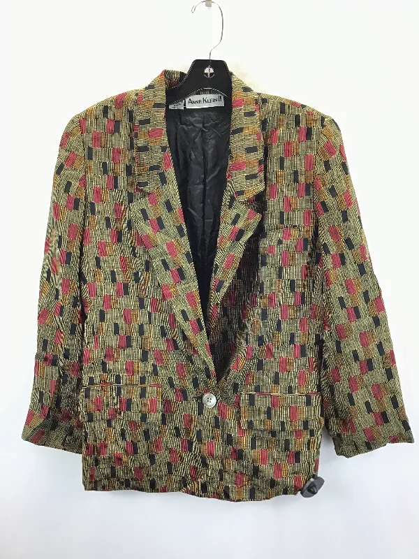 Multi-colored Blazer Anne Klein, Size 6 Women's Fashion Blazer