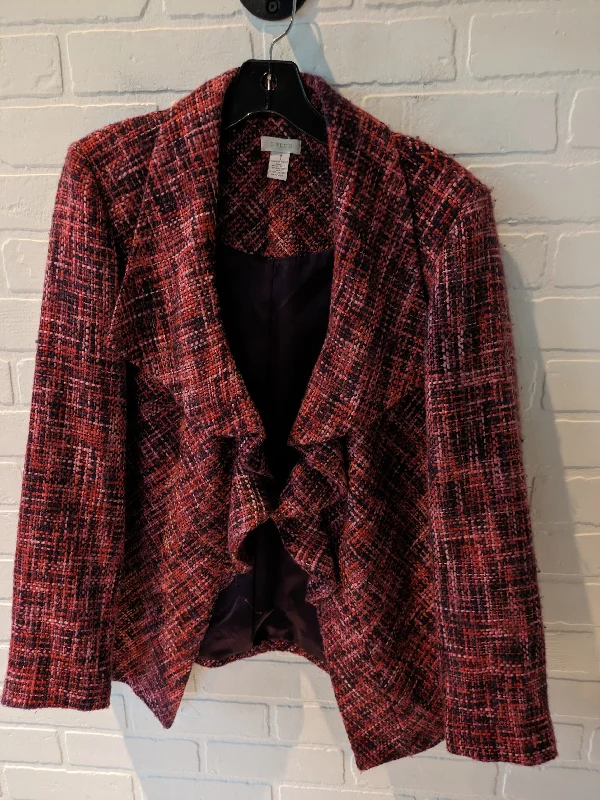 Pink & Purple Blazer Chicos, Size M Women's Classic Blazer