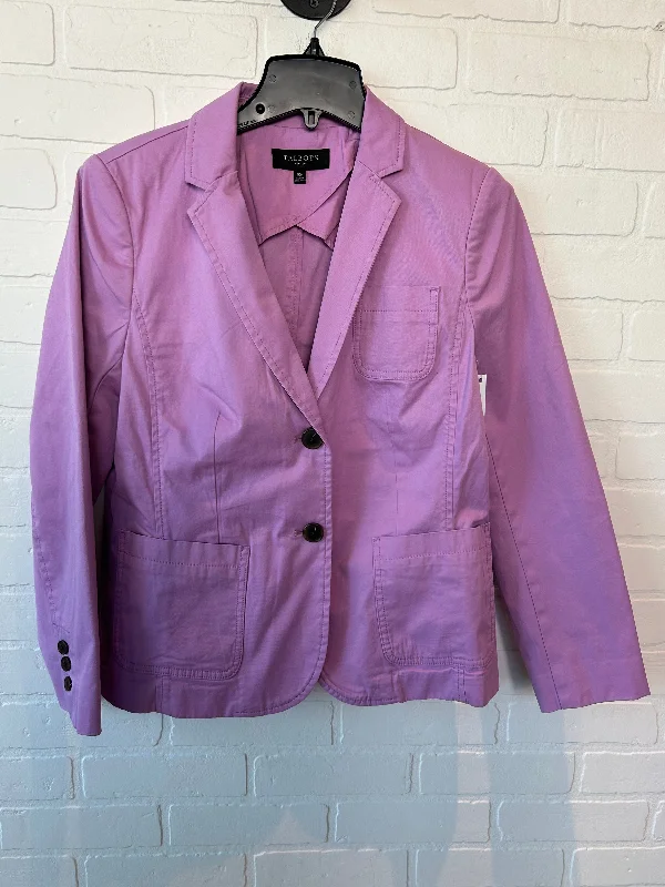 Purple Blazer Talbots, Size M Women's Navy Jacket