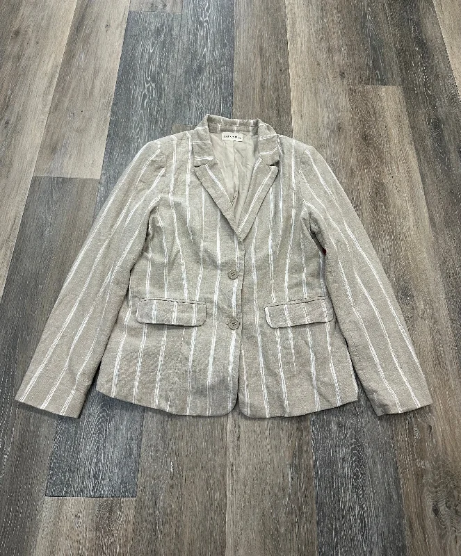 Tan Blazer The Nines, Size M Women's Unique Blazer