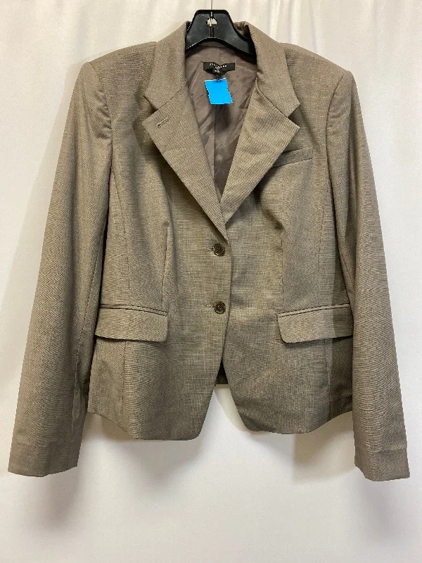 Taupe Blazer Ann Taylor, Size L Spring Women's Coat