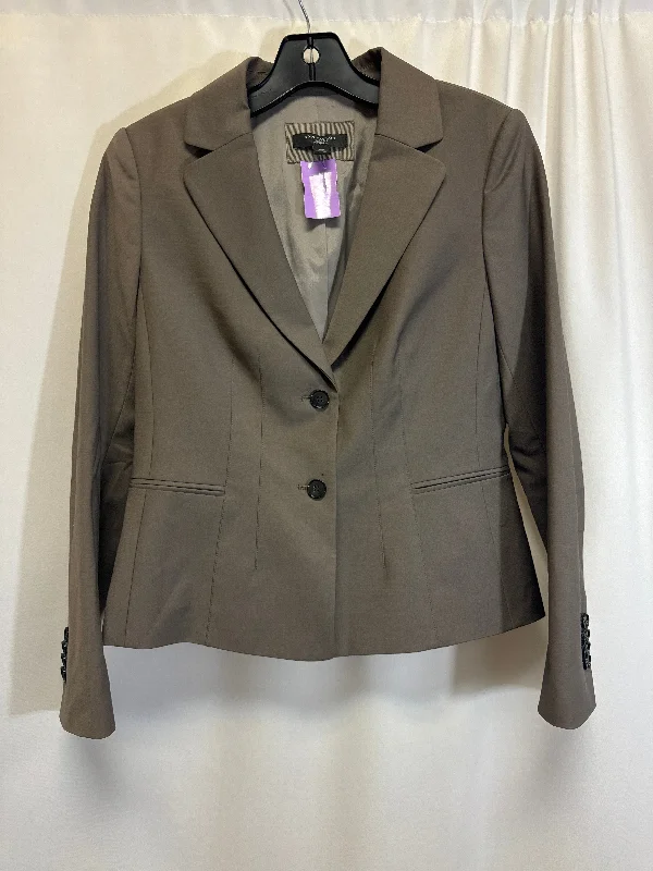 Taupe Blazer Ann Taylor, Size Petite   S Women's Stripe Blazer