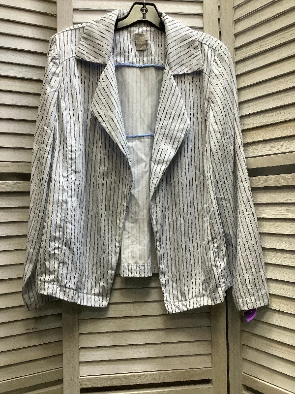 White Blazer Chicos, Size 12 High-End Women's Suit