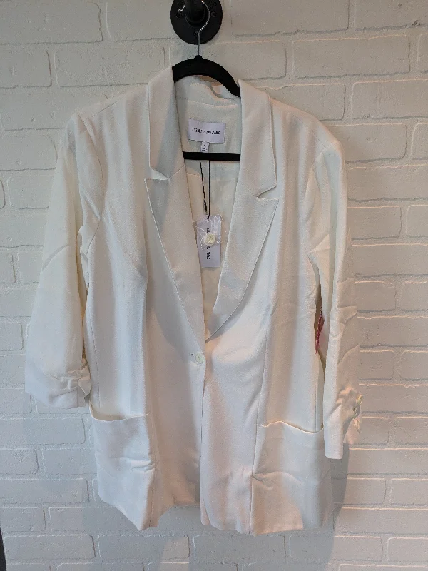 White Blazer Elizabeth And James, Size Xl Women's Custom Suit