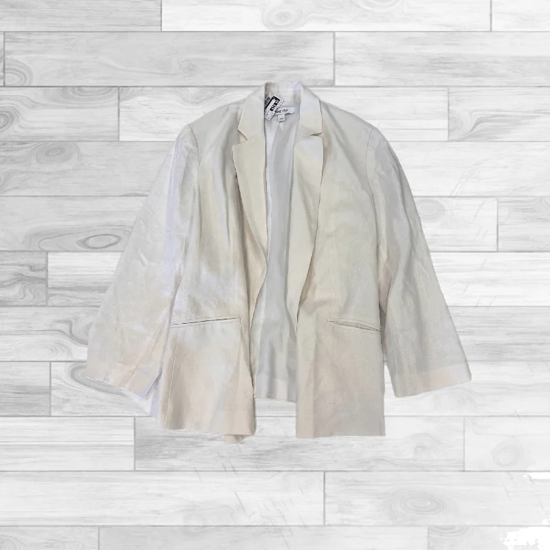 White Blazer Nine West, Size L Women's Denim Suit