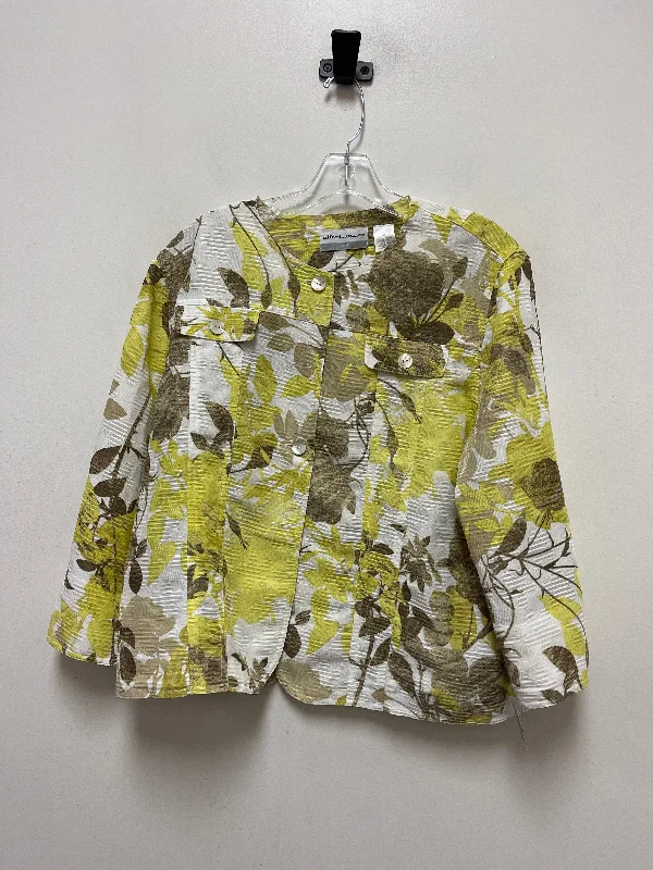 Yellow Blazer Alfred Dunner, Size 1x Women's Luxurious Jacket