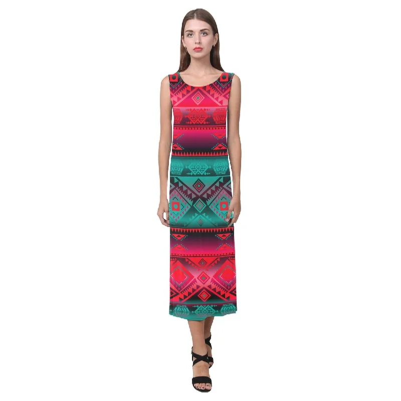 California Coast Summer Gather Phaedra Sleeveless Open Fork Long Dress Tunics Wedding white California Coast Summer Gather Phaedra Sleeveless Open Fork Long Dress Tunics Wedding white