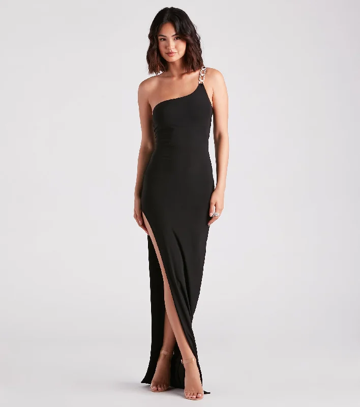 Ellen Formal Rhinestone Strap Long Dress Casual Short Summer