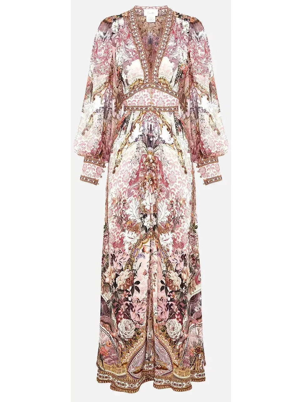 Kissed By The Prince Shaped Waistband Dress With Gathered Sleeves Tunics Luxurious high-end Kissed By The Prince Shaped Waistband Dress With Gathered Sleeves Tunics Luxurious high-end