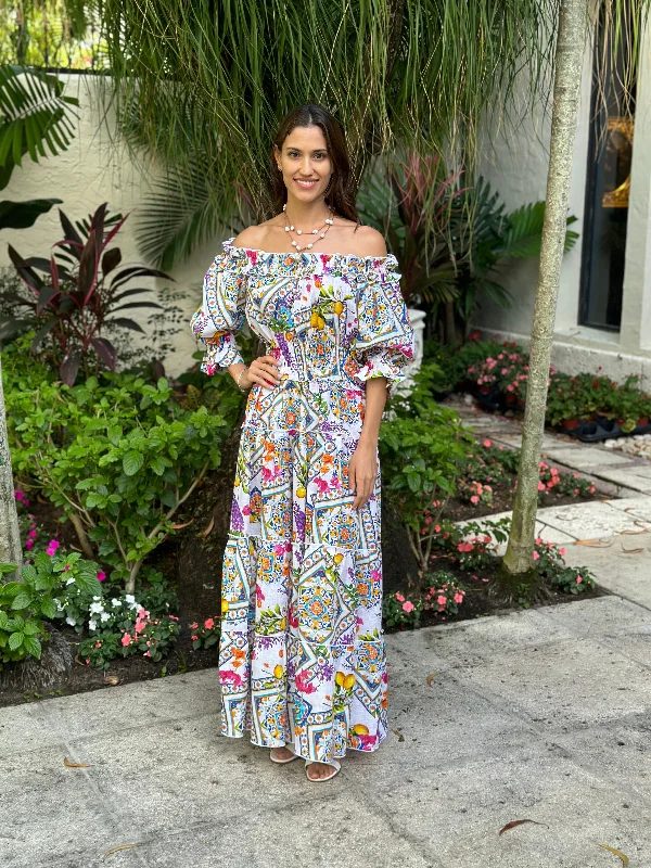 Positano Zoe Long Dress Tunics Exclusive limited