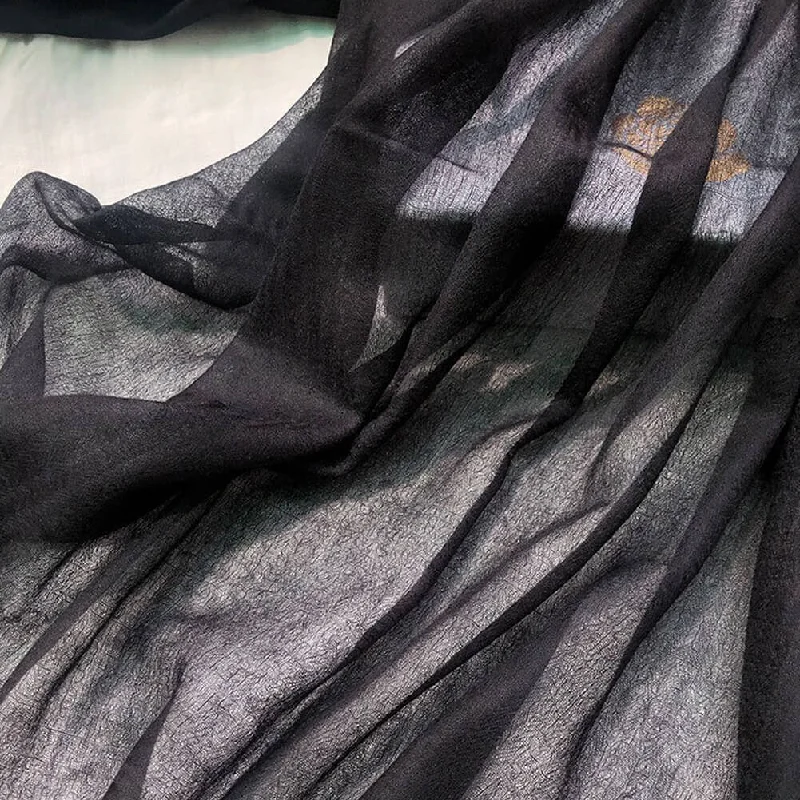 300S Black Lightweight Cashmere Shawl Wrap Soft Cotton Shawl Poncho