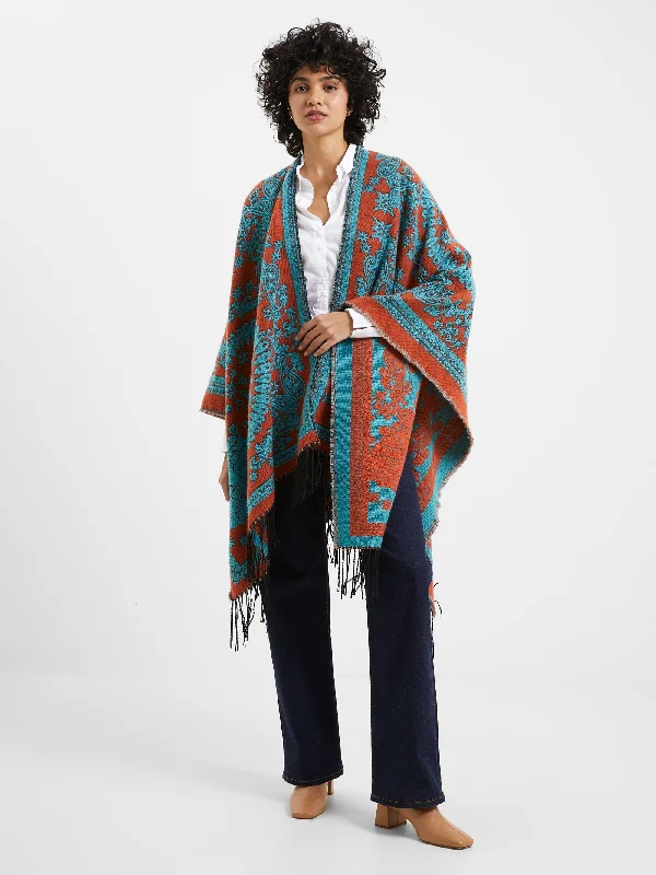 Artisan Blanket Shawl Fashionable Wool Blend Shawl