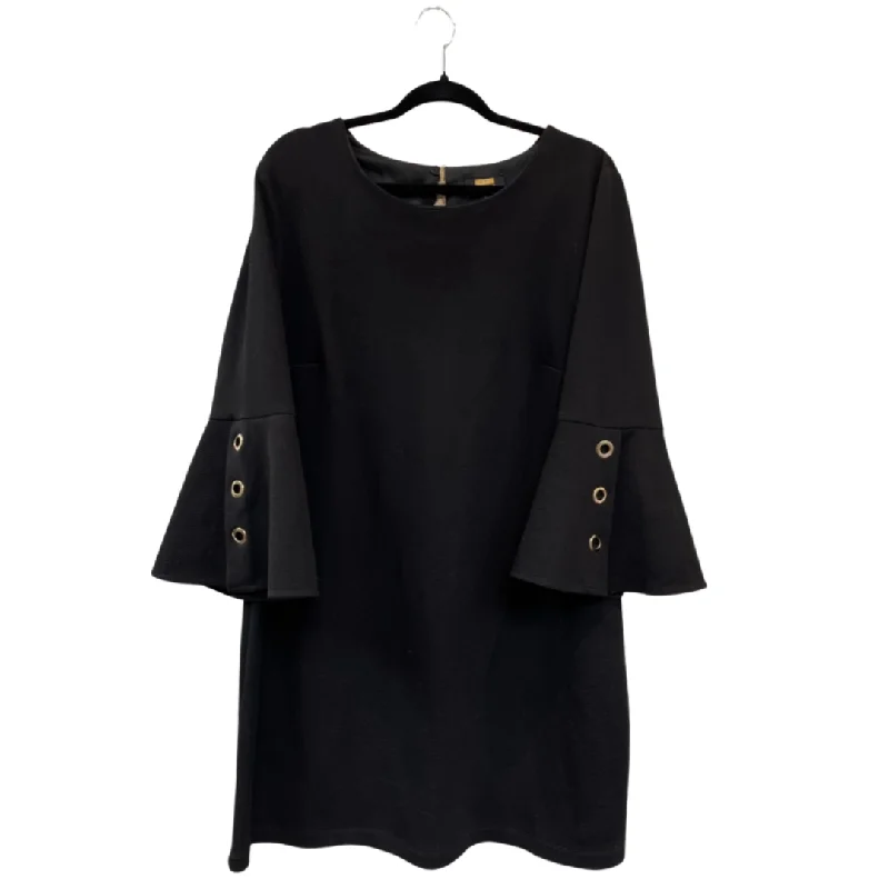 bell-sleeve mini dress - 1x