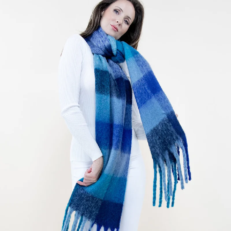 Benesse Winter Shawl Cozy Woolen Shawl Scarf