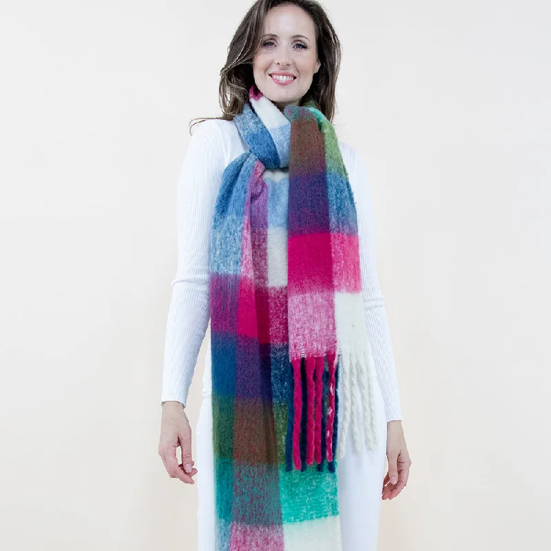 Edythe Winter Shawl Warm Wool Shawl Cape