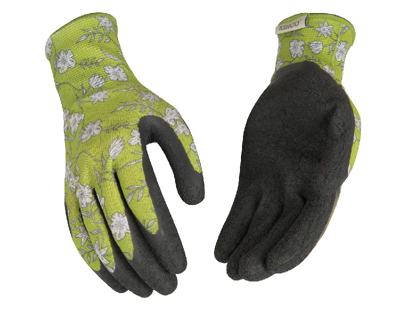 Kinco 1791W Women's Lime Green 13-Gauge Polyester-Cotton Knit Shell, Dark Gray Crinkle Latex Coated Palm Polyester and Elastic Knit Wrist (One Dozen) Hooded Caped Scarf Kinco 1791W Women's Lime Green 13-Gauge Polyester-Cotton Knit Shell, Dark Gray Crinkle Latex Coated Palm Polyester and Elastic Knit Wrist (One Dozen) Hooded Caped Scarf
