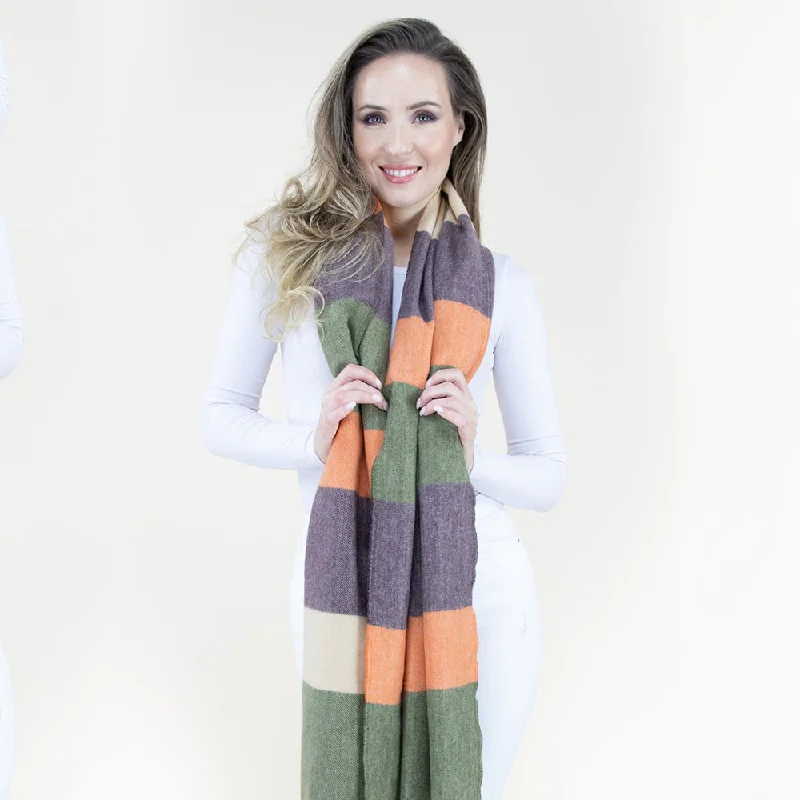Kistefos Winter Shawl Soft Knit Shawl Poncho