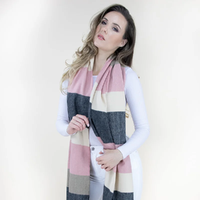 Luma Winter Shawl Fashionable Shawl with Fringe