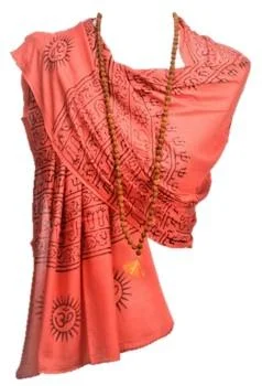 OM Bhakti Prayer Shawl Chic Knitted Shawl Wrap