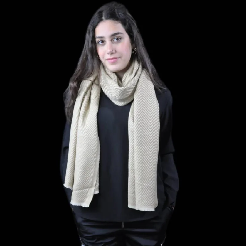 Rita Raphael Wool Stripes Shawls Chic Knit Shawl Poncho