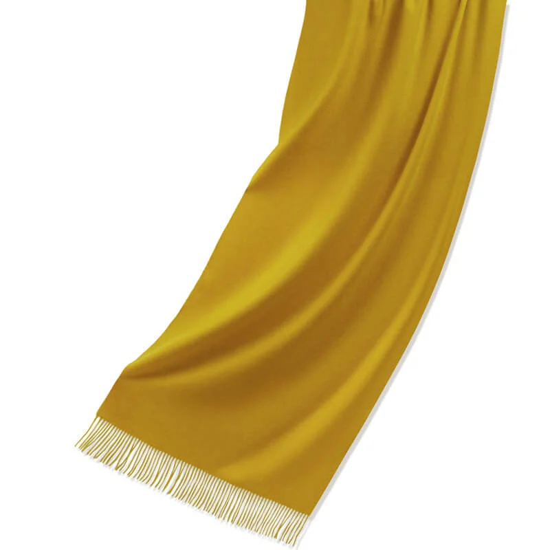 Solid Color Cashmere Shawls and Wraps Trendy Oversized Shawl Cape