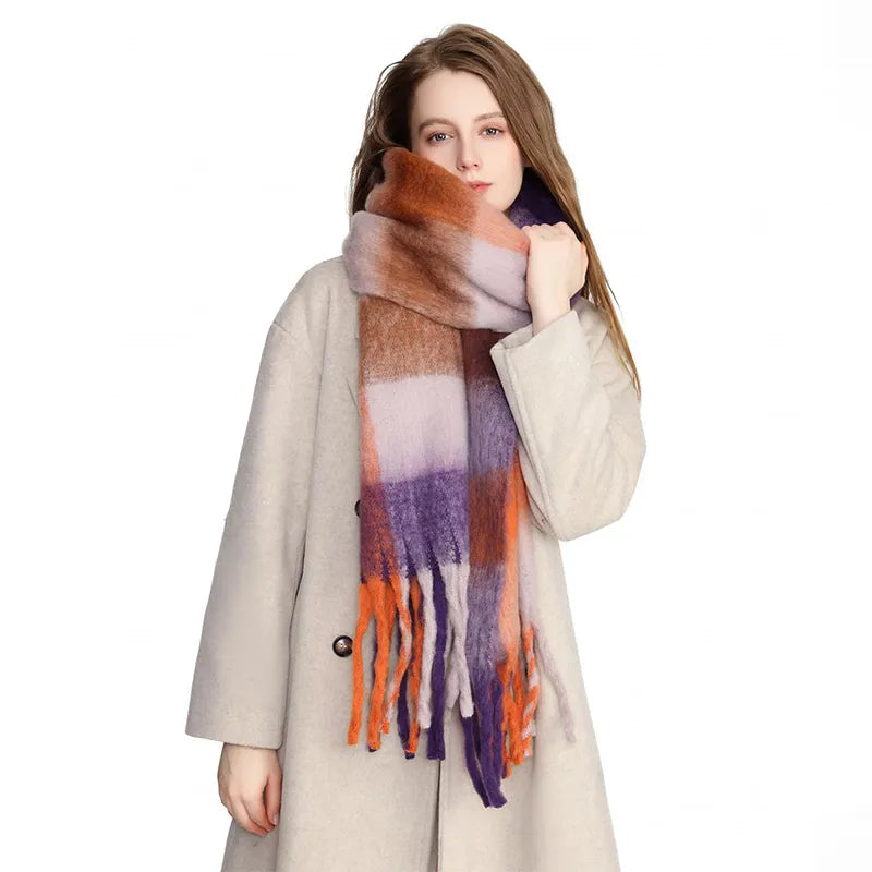Wood Brown Purple