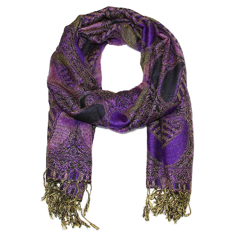 Women's Paisley Pashmina Shawl Soft Printed Shawl Wrap