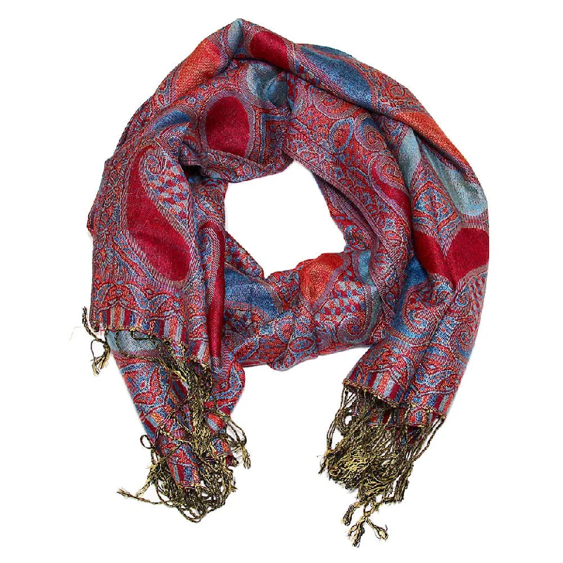 Women's Paisley Pashmina Shawl Fashionable Pashmina Shawl
