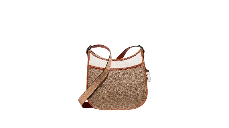 Coach Coated Canvas Signature Colorblock Emery Crossbody Turtleneck Wrap Cape
