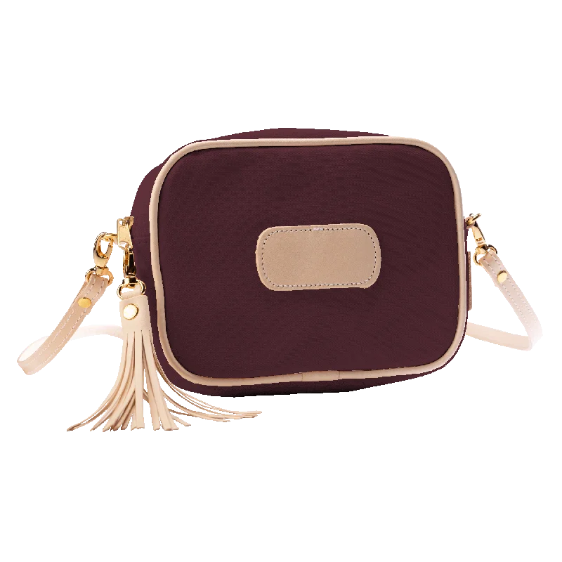 Jon Hart Coated Canvas Lola Crossbody Down Puffer Quilted