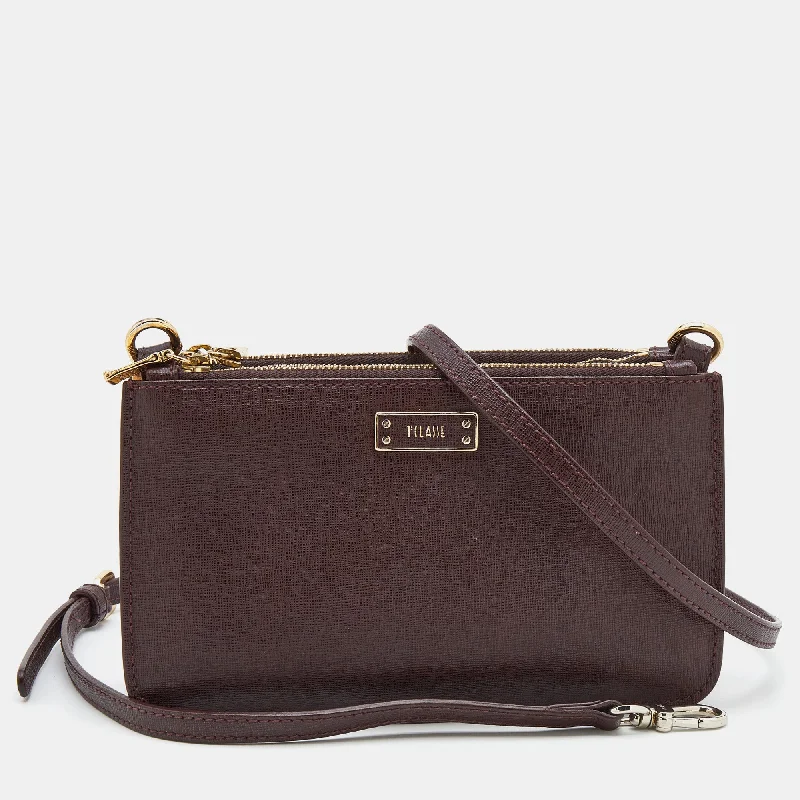 Alivero Martini 1A Classe /beige Leather And Coated Canvas Zip Crossbody Bag Tailored Straight A-Line Alivero Martini 1A Classe /beige Leather And Coated Canvas Zip Crossbody Bag Tailored Straight A-Line