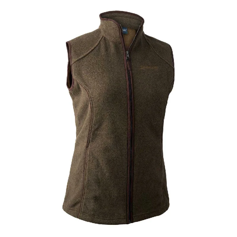 Deerhunter Lady Josephine Fleece Waistcoat Chic Open-Front Waistcoat Vest