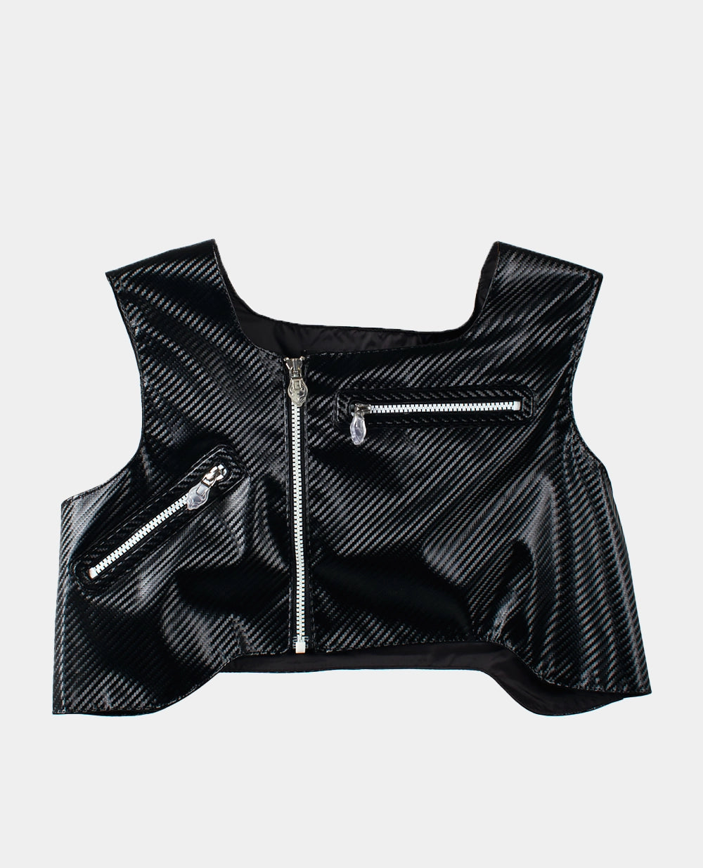 LANDING WAISTCOAT CARBON  ED Trendy Hooded Waistcoat Jacket