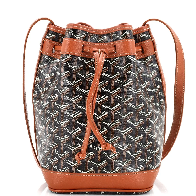 Petit Flot Bucket Bag Coated Canvas PM Vest Waistcoat Gilet