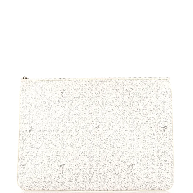 Senat Zip Pouch Coated Canvas GM Houndstooth Jacket Shearling Jacket Fleece Jacket