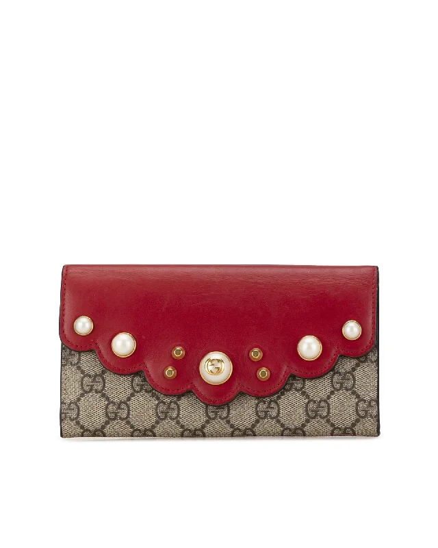 Faux Pearl Detail Long Wallet with Coated Canvas and Leather Flap Bolero Crop Top Camisole Faux Pearl Detail Long Wallet with Coated Canvas and Leather Flap Bolero Crop Top Camisole