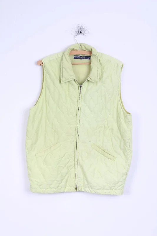 Marc Lauge Womens M Vest Lime Waistcoat Bodywarmer Quilted Lightweight Top Comfortable Quilted Waistcoat Vest Marc Lauge Womens M Vest Lime Waistcoat Bodywarmer Quilted Lightweight Top Comfortable Quilted Waistcoat Vest