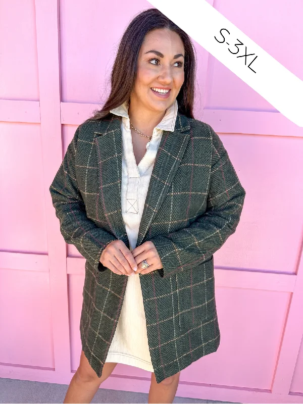 Jackson Hole Tweed Coat