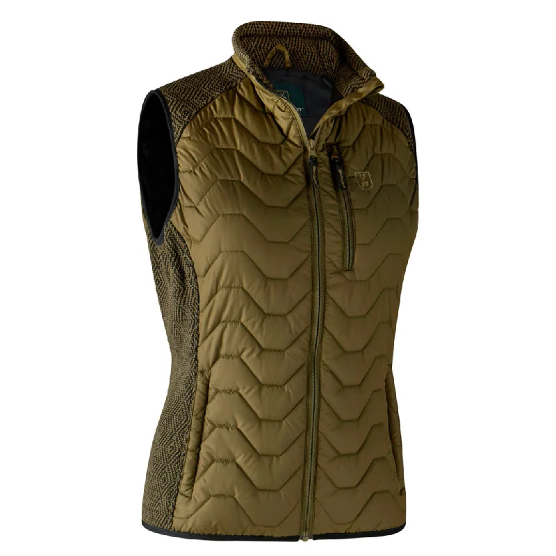 Deerhunter Beth Ladies Padded Waistcoat Fashionable Quilted Waistcoat