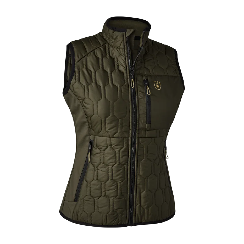 Deerhunter Women's Mossdale Quilted Waistcoat Comfortable Padded Waistcoat